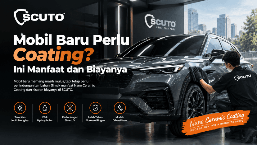 Mobil Baru Perlu Coating? Ini Manfaat dan Biayanya