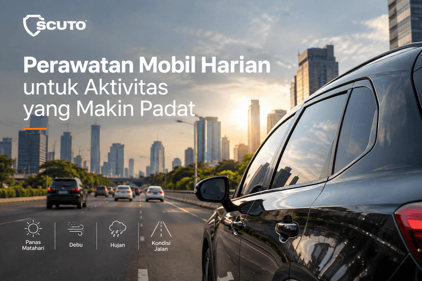Perawatan Mobil Harian untuk Aktivitas yang Makin Padat