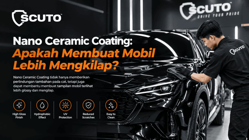 Nano Ceramic Coating: Apakah Membuat Mobil Lebih Mengkilap?