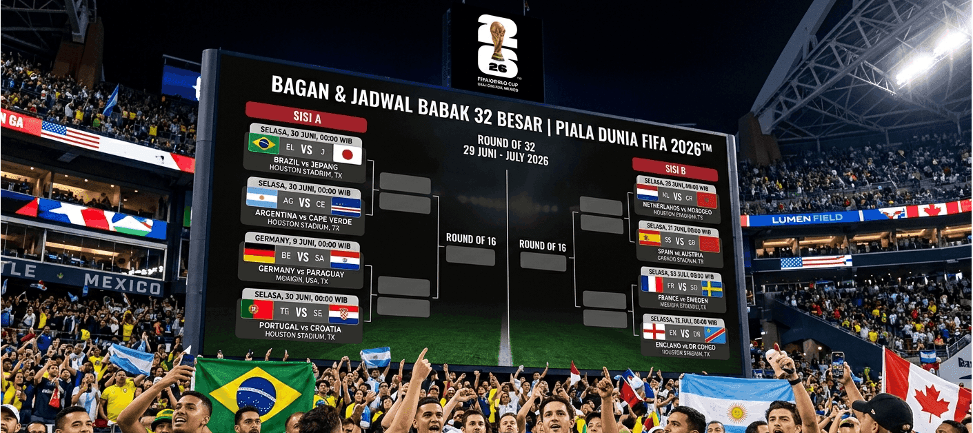 Bagan 32 Besar Piala Dunia FIFA 2026