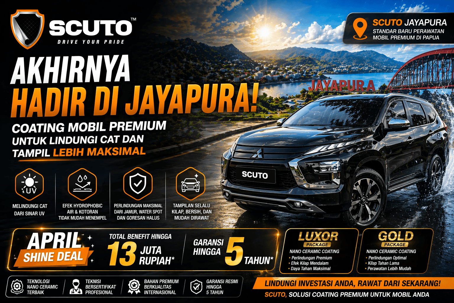 Akhirnya Hadir di Jayapura! Coating Mobil Premium untuk Lindungi Cat dan Tampil Lebih Maksimal