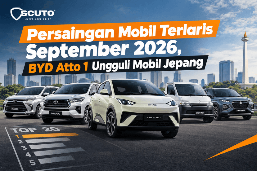 Persaingan Mobil Terlaris September 2026, BYD Atto 1 Ungguli Mobil Jepang