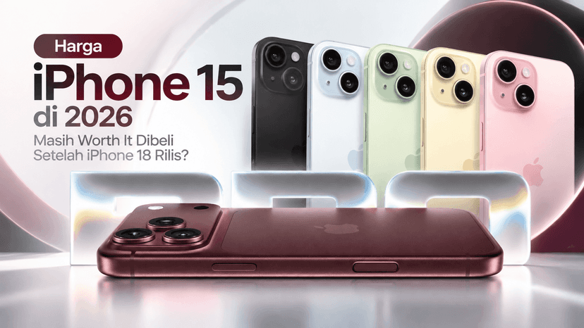 Harga iPhone 15 di 2026: Masih Worth It Dibeli Setelah iPhone 18 Rilis?