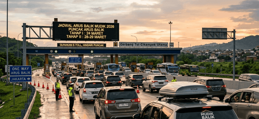 Jadwal Arus Balik Mudik 2026, Catat Tanggalnya