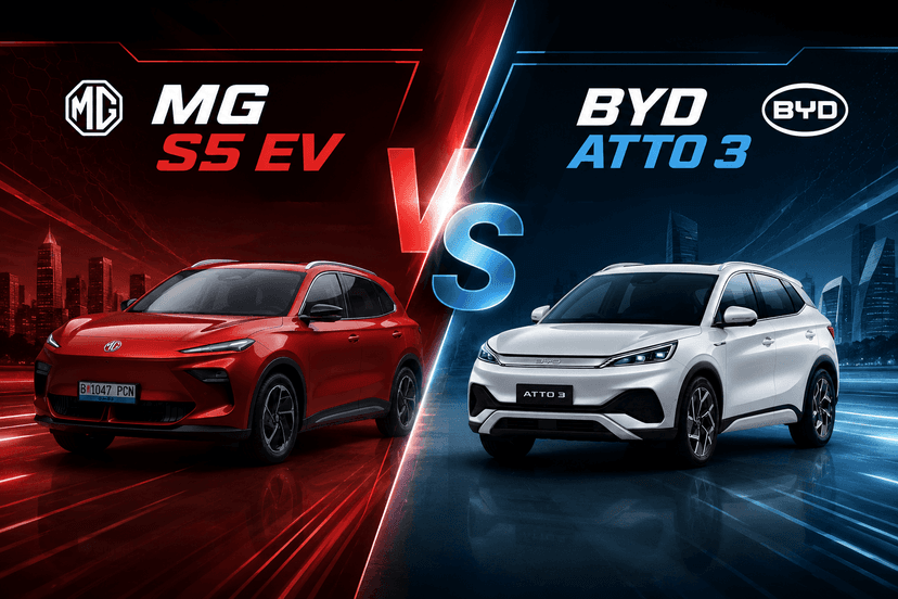 MG S5 EV vs BYD Atto 3, Mana SUV Listrik yang Lebih Layak Dipilih?