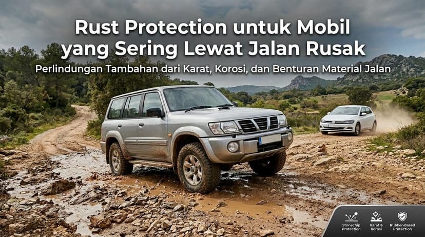 Rust Protection untuk Mobil yang Sering Lewat Jalan Rusak