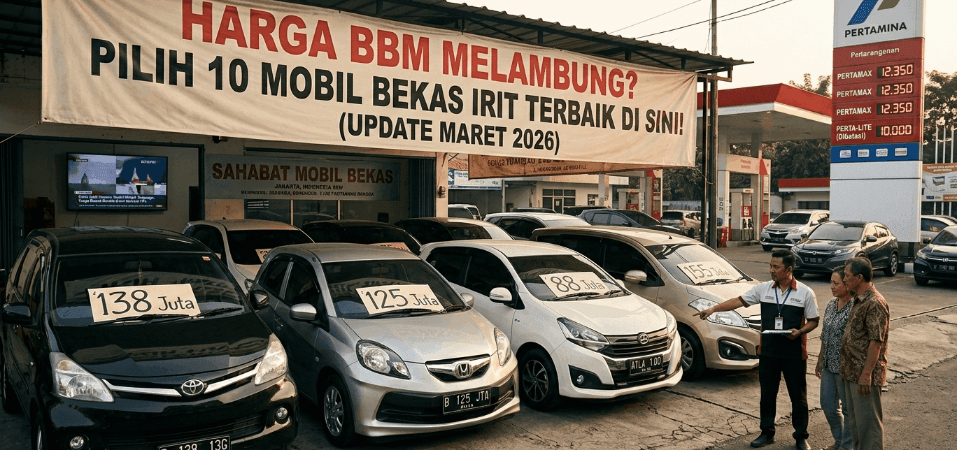 10 Mobil Bekas Paling Irit 2026: Solusi Cerdas Saat BBM Meroket