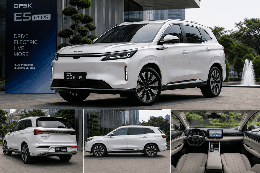 DFSK E5 Plus Siap Ramaikan Pasar Indonesia, Segmen SUV Hybrid Makin Kompetitif