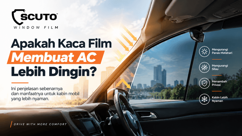 Apakah Kaca Film Membuat AC Lebih Dingin?