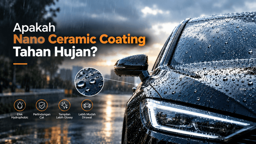 Apakah Nano Ceramic Coating Tahan Hujan?
