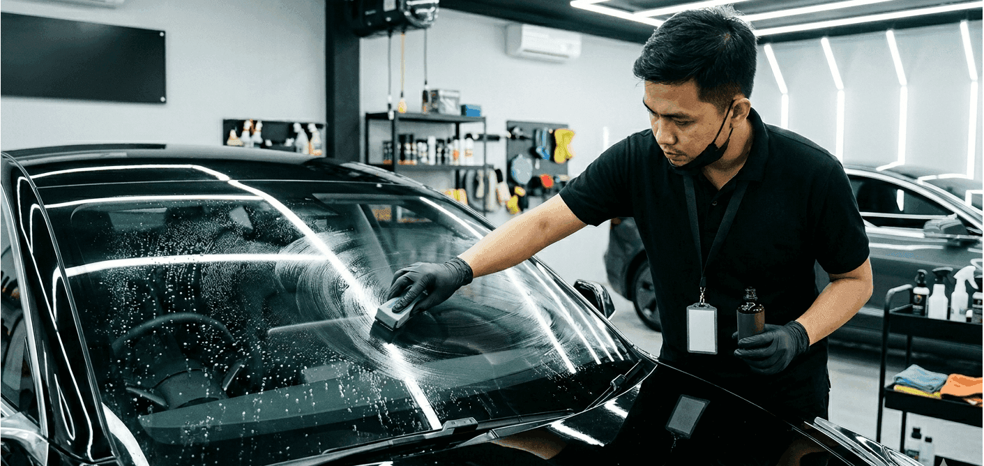 Jernih Maksimal dengan Scuto Glass Coating