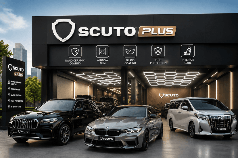 SCUTO Plus: Satu Tempat untuk Rawat Mobil