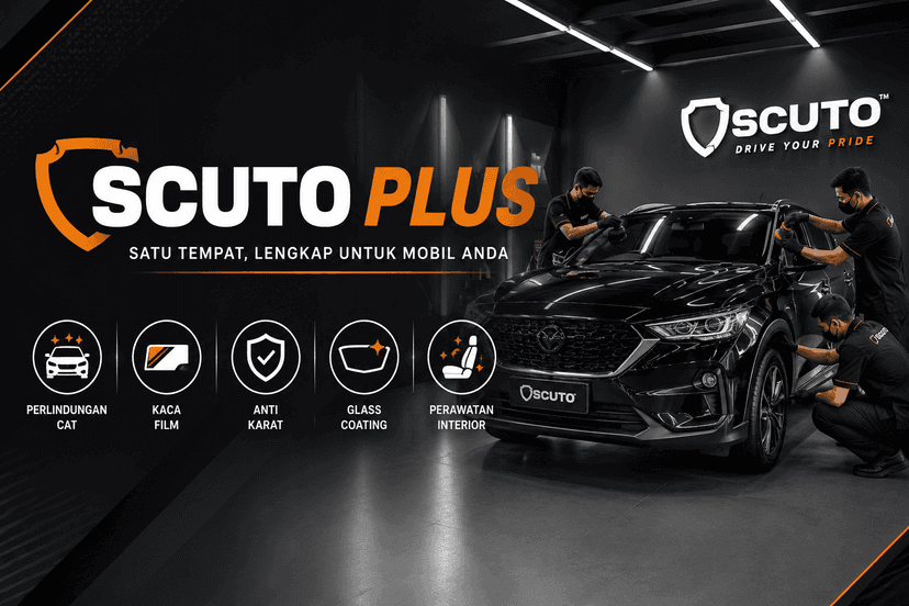 SCUTO Plus: Satu Tempat untuk Berbagai Kebutuhan Mobil