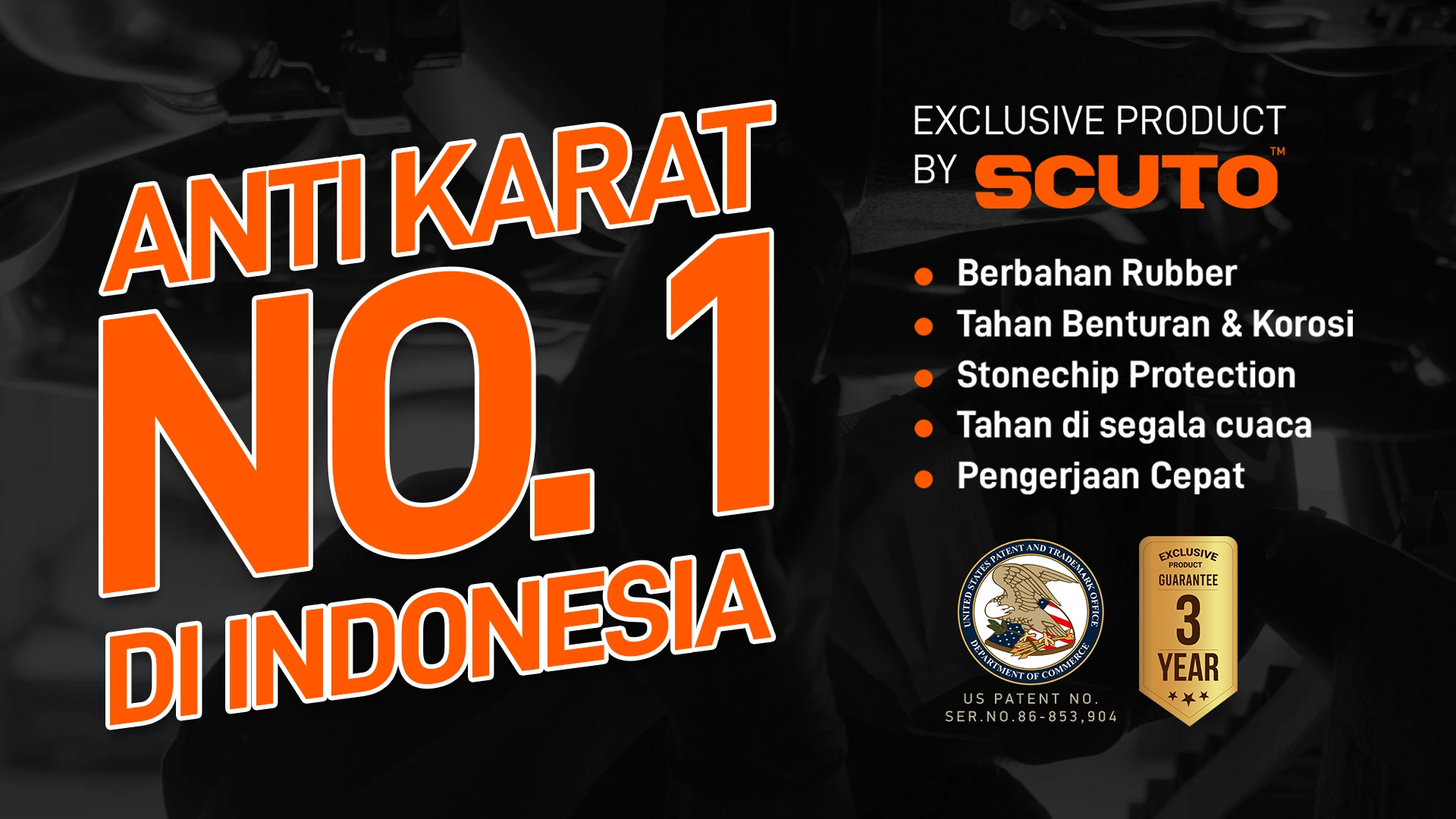 Anti Karat Terbaik di Indonesia? Scuto Rust Protection Jawabannya